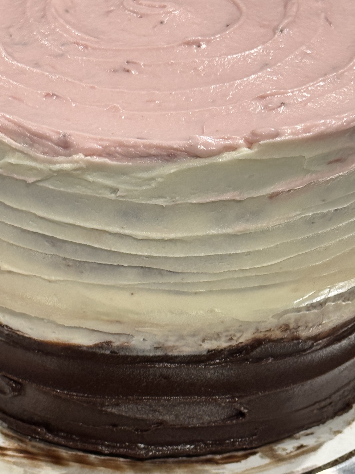 Neapolitan premium three-layer specialty cake